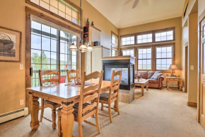 2-Story Condo with Mtn View, Steps to Ski Lift!